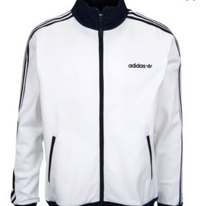 adidas originals beckenbauer track jacket white
